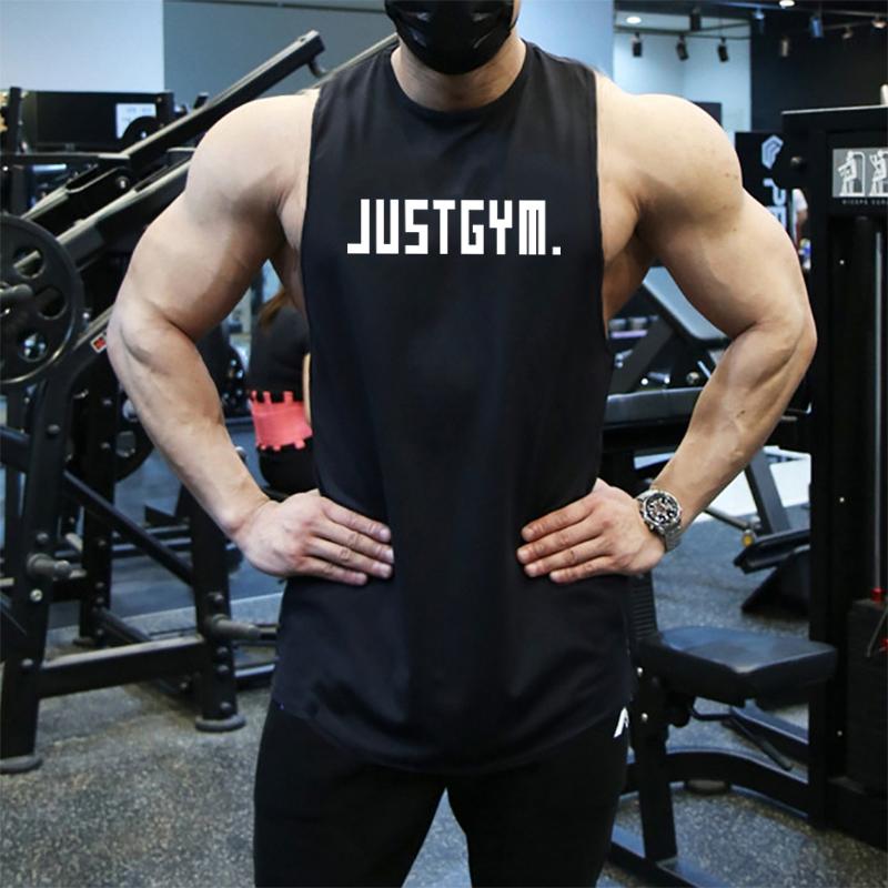 Brand Workout Sporting Stringer Clothing Bodybuilding Fashion Fitness Singlets Running Gym Muscle Sleeveless Shirt Mens Tank Top