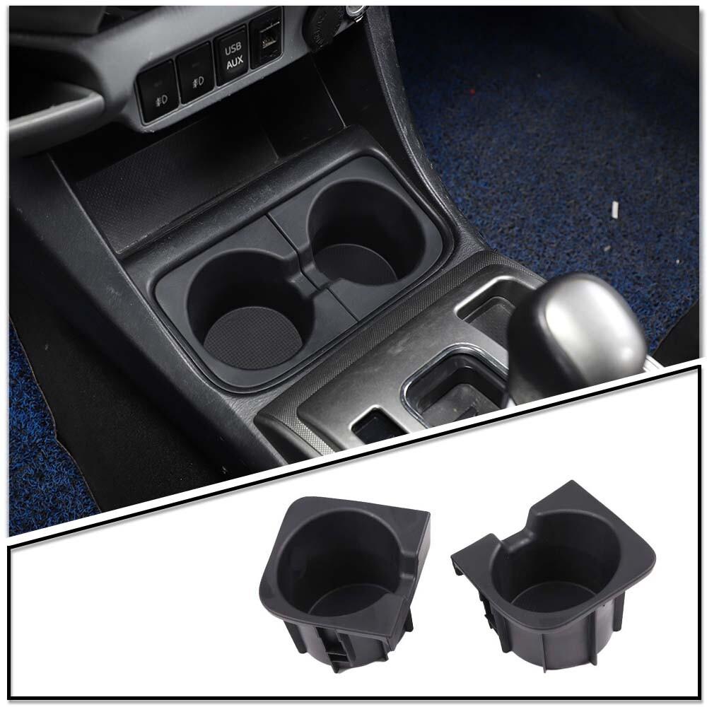 Black Center Console Cup Holder ert For 2011-2015 Toyota Tacoma Right + Left