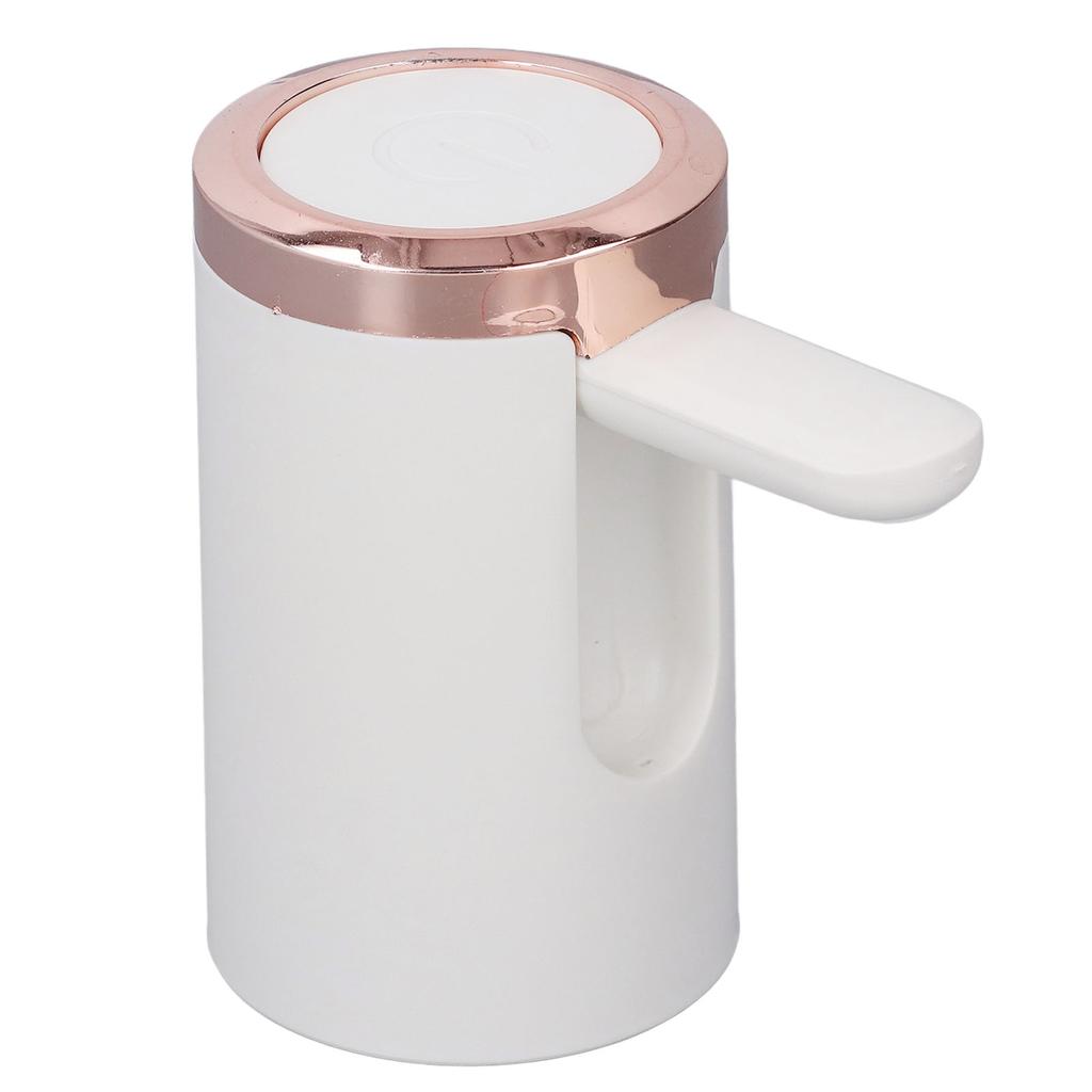 Water Bottle Dispenser Foldable Automatic Portable Electric Drinking Water Pump for Home Camping Travel Office White