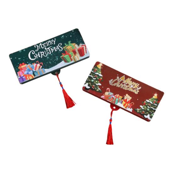 Christmas Cash Gift Envelopes Surprise Xmas Money Gift Card Holder with 6 Slots DIY