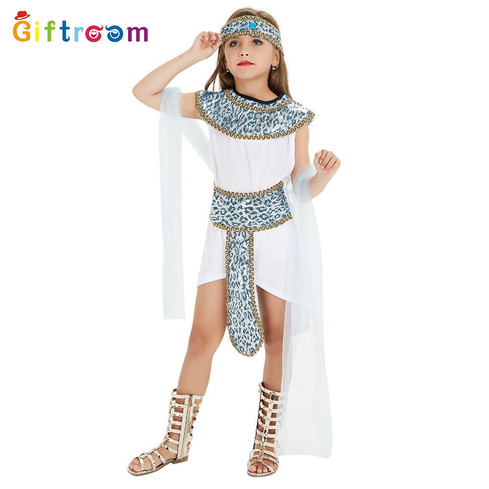 

Привлекательный костюм фараона в египетском стиле и костюм Клеопатры для косплей-мероприятий L