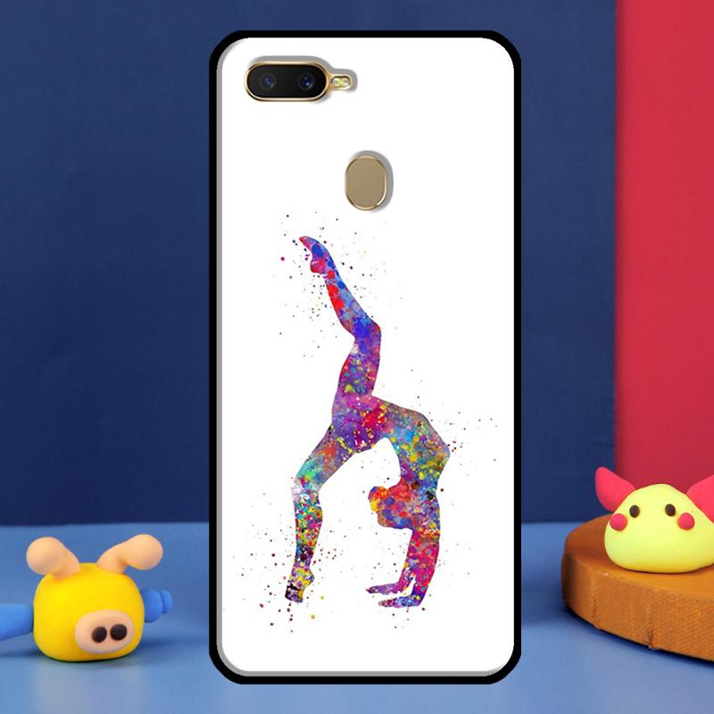 Love Gymnastics Case For Oppo A91 A5 A9 A16 A76 A96 A58 A78 A98 A52 A72 A74 A94 A54 S A57 A77 A15 A17 Cover