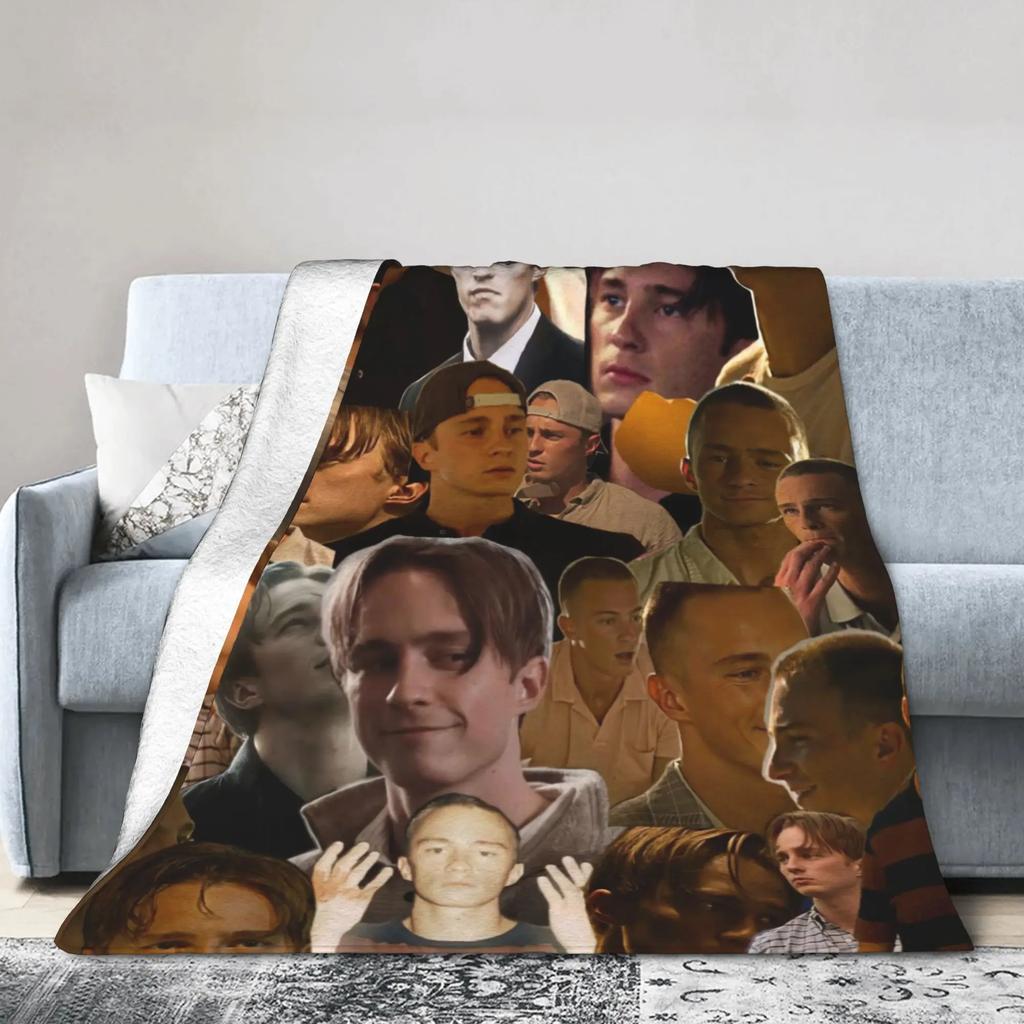 Rafe Cameron Collage Plush Flannel Throw Blanket for Couch Bed  Soft Warm Bedspread Design Quality Gift for Boys Girls