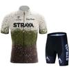 2023 Cross-border STRAVA Tour de France cycling wear short-sleeve set with quick drying clothes available for drawing