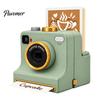 Cappuccino Pattern Maker 3D Printed Latte Art Camera, Manual Coffee Powder Printer with Barista Template Cards, Cocoa Cinnamon Stencil for Hot