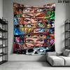 One Piece Wall Tapestry Decorative Art Tapestry Background Cloth Wallmounted Wall Decoration Homestay Soft Decoration Tapestry Work Of Art