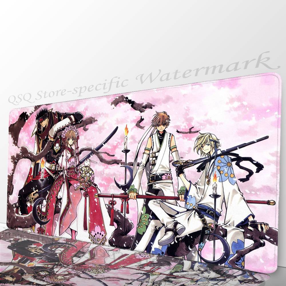 

Tsubasa R-Reservoir Chronicle Manga Mousepad Mouse Mat Desk Mat With Pad Gaming Accessories Prime Gaming XXL Keyboard Pad Padd LockEdge700x300x2mm