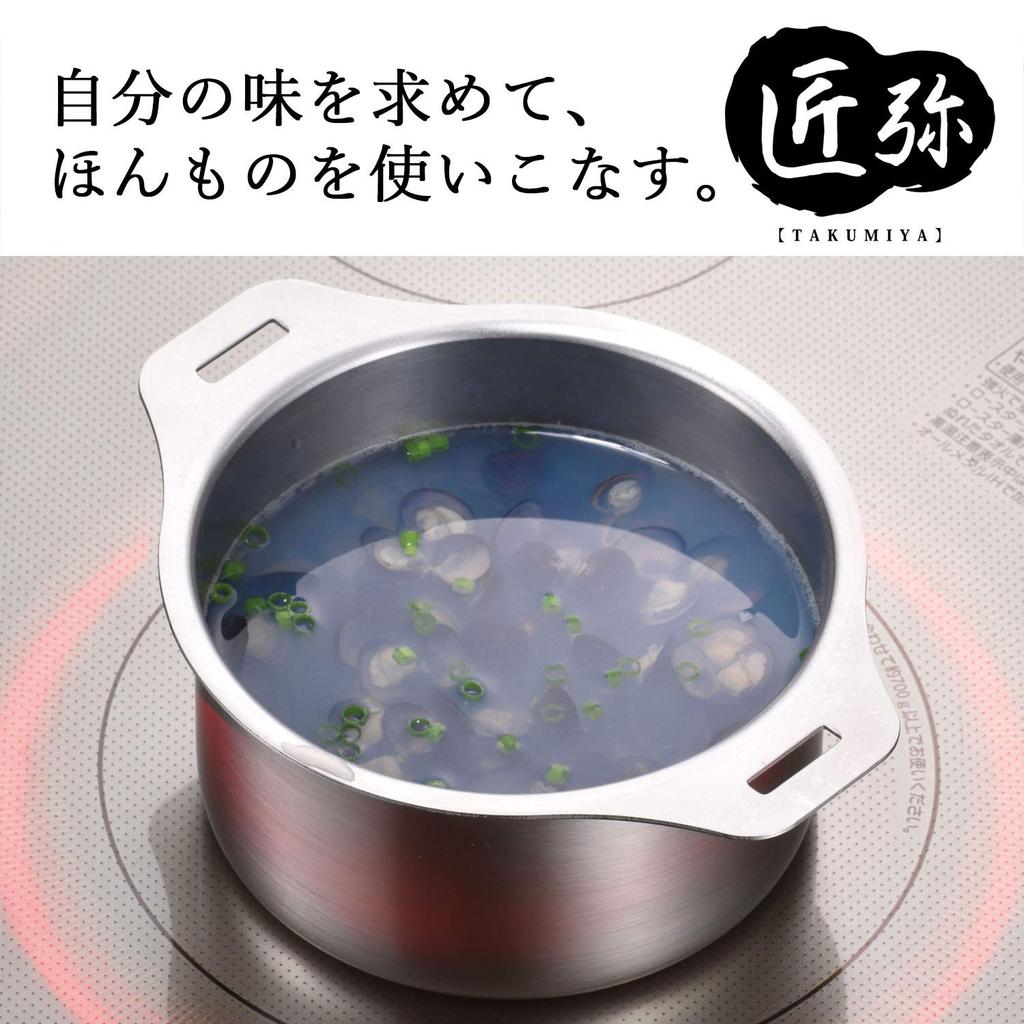 Wahei Freiz Craftsmanship that goes into creating Detachable Handle Pot IH Made in Takumiya Tsubame-Sanjo - high-quality tools 4-Piece Set,