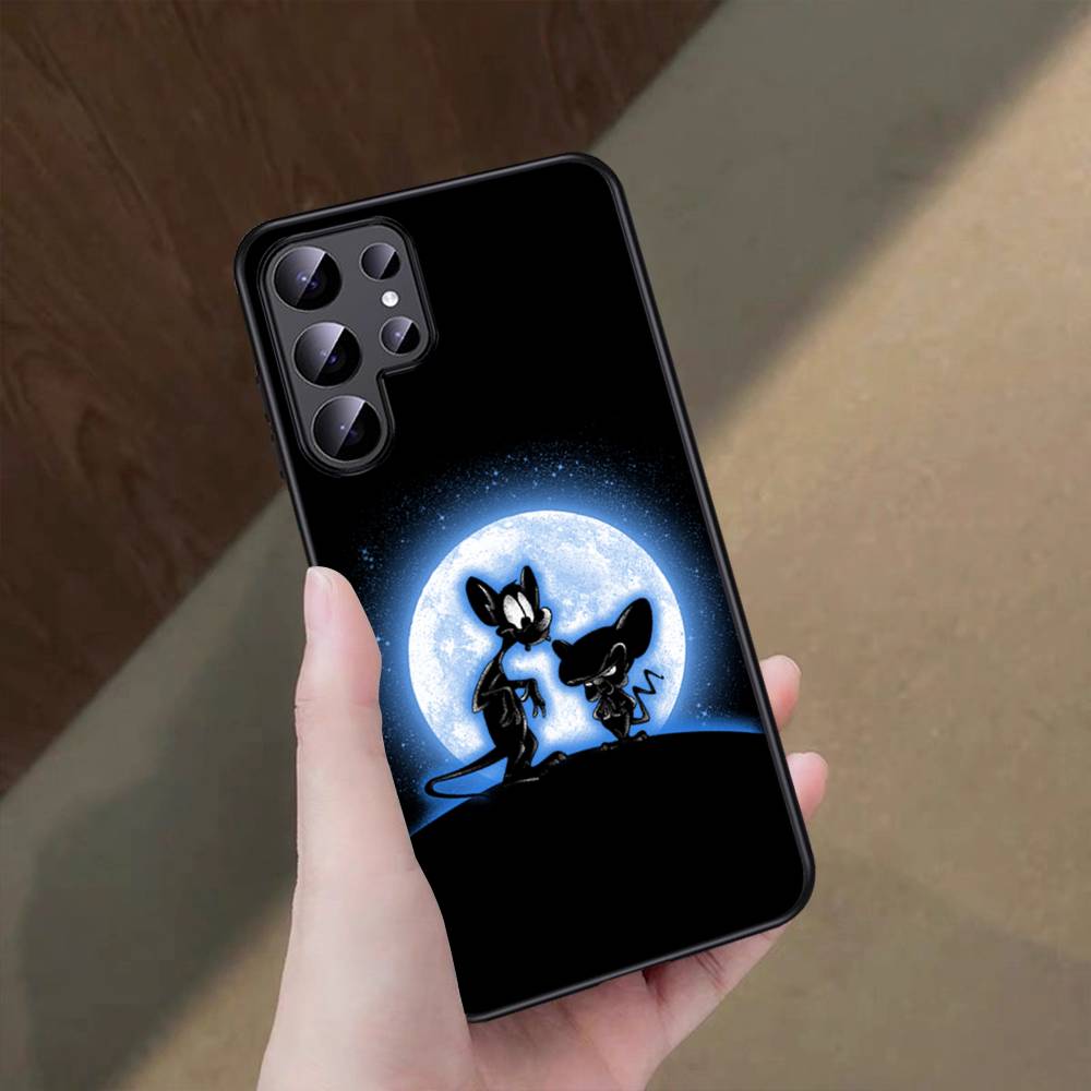 

Pinky And The Brain Phone Case For Samsung S 24 fe 25 Ultra plus 20 lite 21 30 22 23 24 22 Ultra 5G Fundas Samsung S21Ultra
