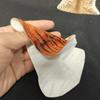 1 stk 1:12 Dukkehus Miniatur Tigermønster Leopardmønster Plys Tæppe Model Soveværelse Stue Dekoration Dukkehus Tilbehør