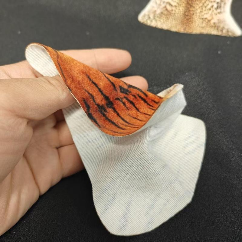 1 stk 1:12 Dukkehus Miniatur Tigermønster Leopardmønster Plys Tæppe Model Soveværelse Stue Dekoration Dukkehus Tilbehør