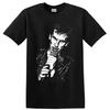 Ian McCulloch Britischer Sänger T-Shirt mit Gitarrenporträt Post Punk Rock Musik Tee