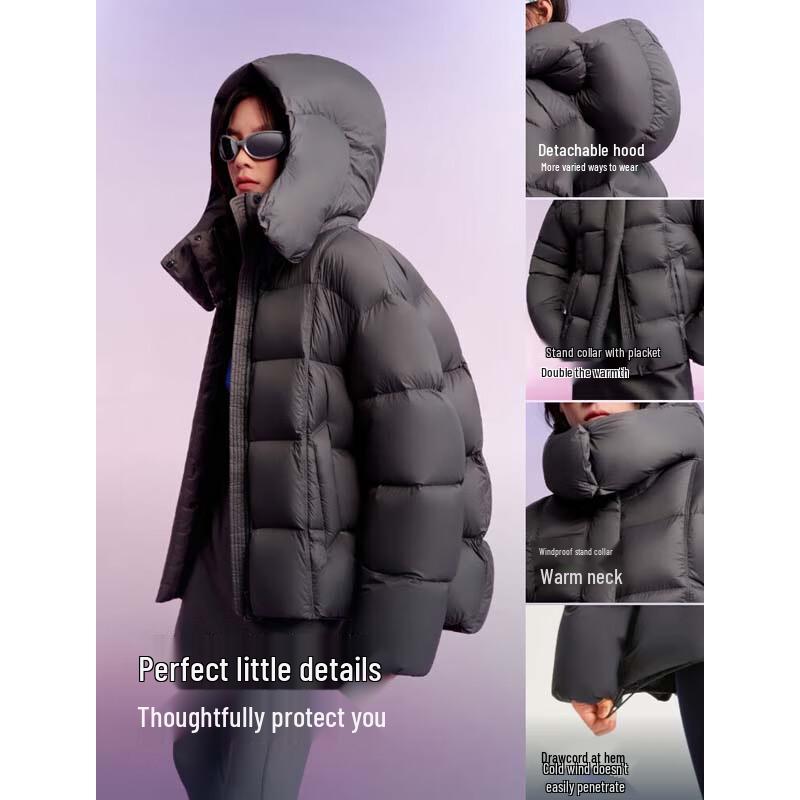 BOSIDENG B250243104 Versatile Puffy Down Jacket