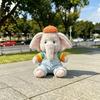Niedlicher grauer Elefant Plüsch Schlüsselanhänger Weiches Stofftier Tasche Anhänger Autoschlüssel Anhänger Rucksack Dekoration Geschenk