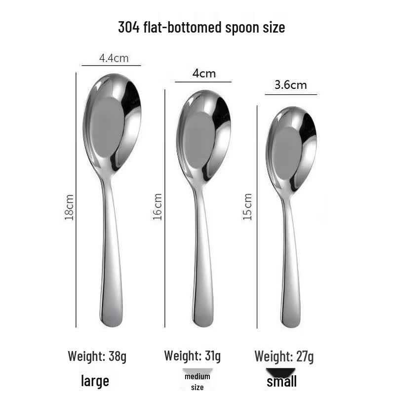 LIJIA KITCHENWARE Stainless Steel Stirring Spoons