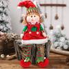 Ornaments Sitting Posture Boys and Girl Elf Toy Dolls Christmas Decoration Stuffed Doll Plush Doll