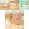 Wooden Balanced Stacked Building Blocks Children Puzzle Toy Set For Toddlers