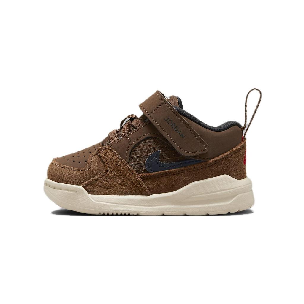 New Jordan Stadium 90 Slip-Resistant Anti-Kick Low-Top Baby & Toddler Shoes Brown Infant And Toddler DX4396-200