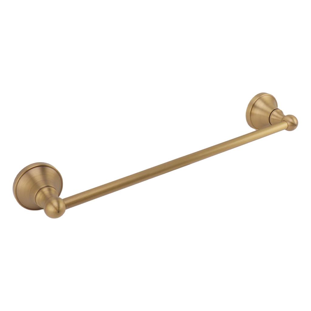 Towel Bar European Style Retro Shower Towel Rack Wall Mounted Copper Towel Rail Holder for Bathroom