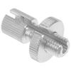 PHENOFICE Clutch Brake Cable Adjuster Adjustment Screw M8 Silver Aluminum