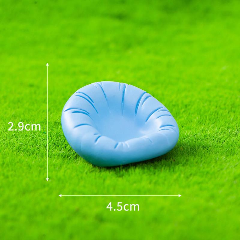 10Pcs/set Cartoon Party Pig Animal Miniatures Resin Ornaments Diy Fairy Garden Decoration Micro Landscape