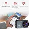 4-inch Dashcam, HD Dual-lens Touchscreen, WiFi Car Dashcam