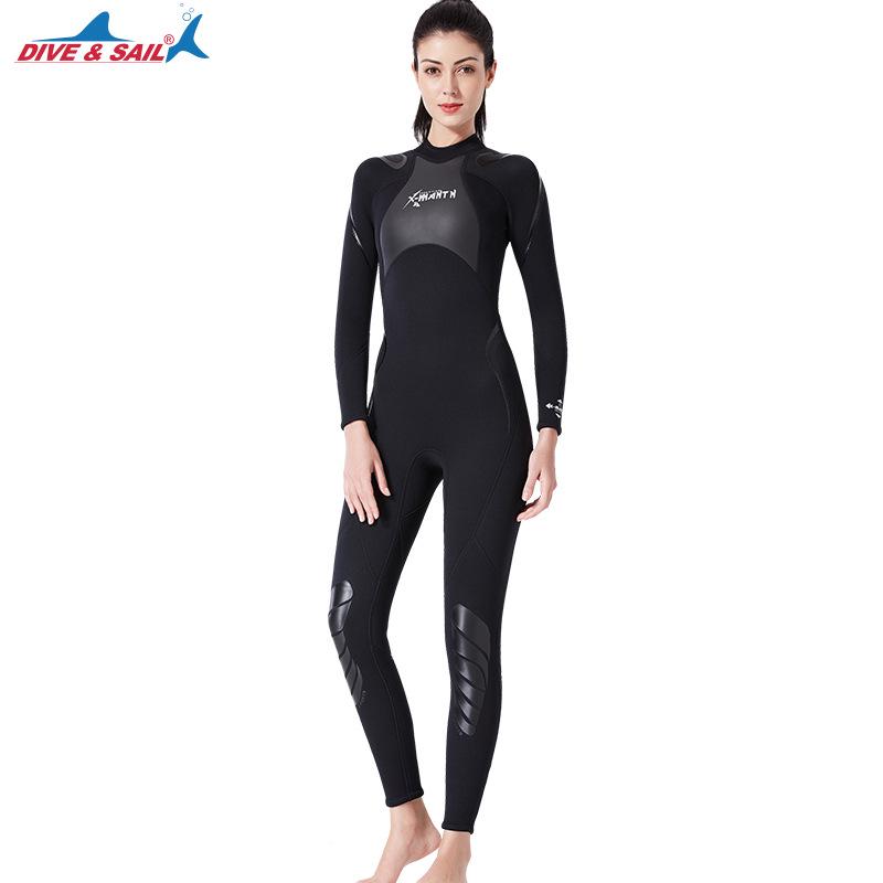 Unisex Langarm-Neoprenanzug 1,5 mm für Wärme und Sonnenschutz – Ideal zum Surfen und Schnorcheln
