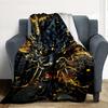Dragon Art Flannel Blanket Throw Blanket Soft Warm Sofa Bed Camping Car Home Decor Unique Christmas Gift C930585