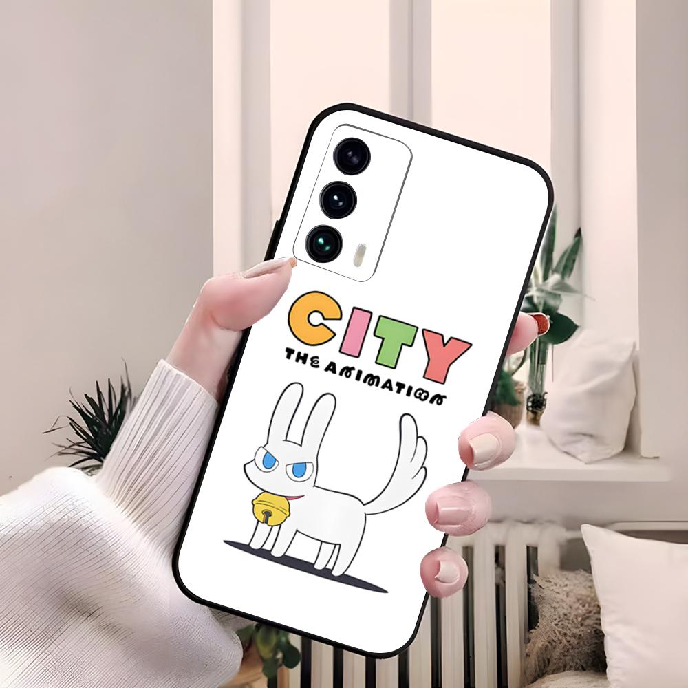 CITY THE ANIMATION Phone Case For Samsung S26 S25 Edge S24 S23 S22 S21 S20 Ultra Plus Fe A55 56 15 4G 5G Galaxy Silicon Cover