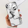 For Apple iPhone 4 Case Popular Flower Astronaut Clear Funda Soft Silicone Cover For iPhone 4s 4 S Bumper for iPhone4 Coque Capa