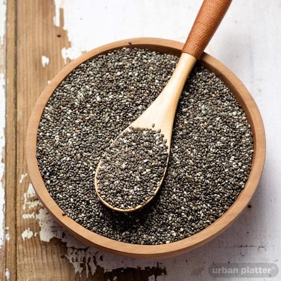 Urban Platter Black Chia Seeds, 400g