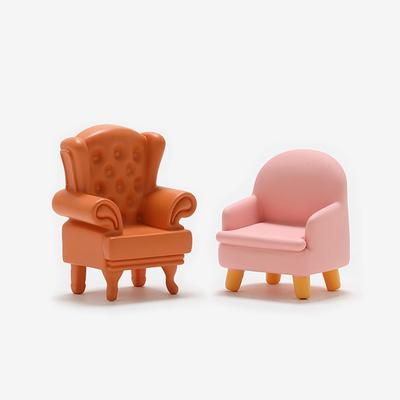 Fine Workmanship Reusable Beautiful Wear-resistant Handmade Mini Sofa Refrigerator Magnet Refrigerator Sticker