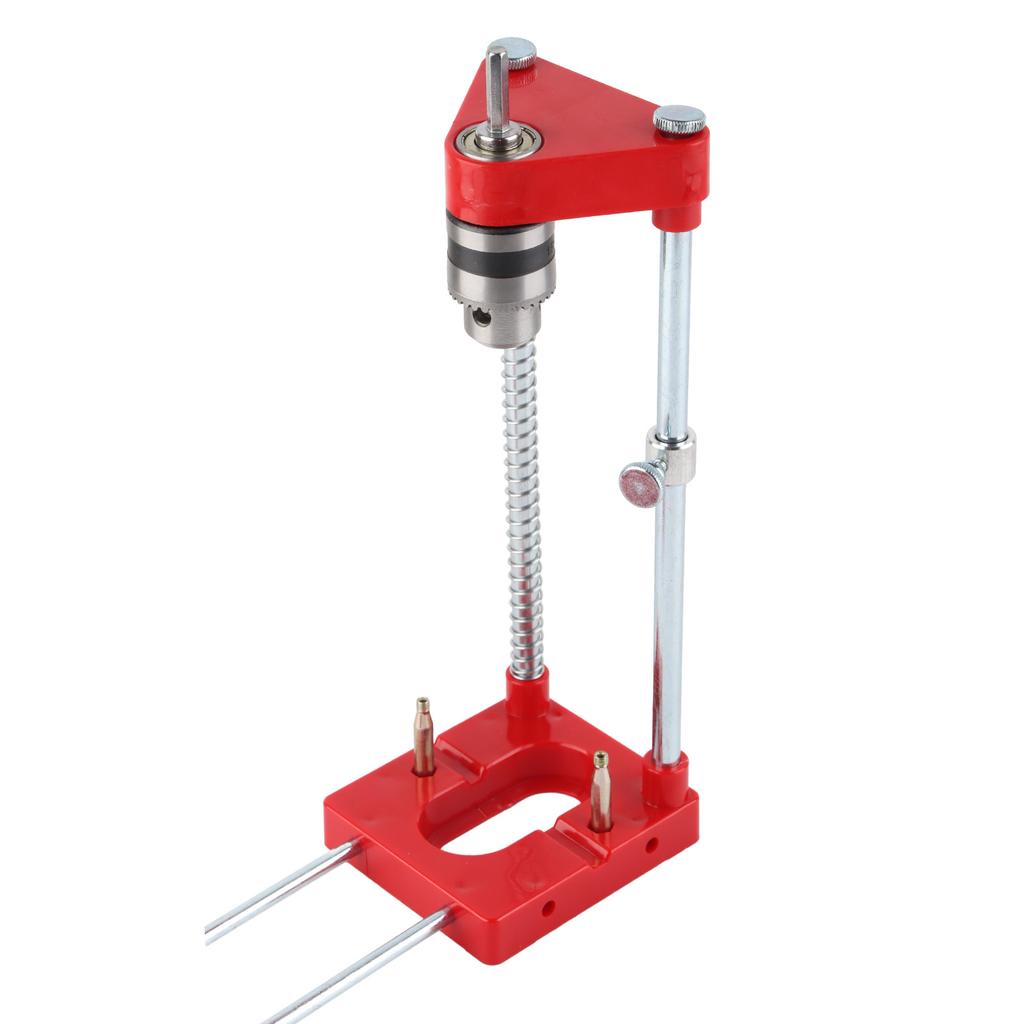 Woodworking Drill Locator Alloy Steel Plastic Portable Drilling Positioner Carpentry Accessories