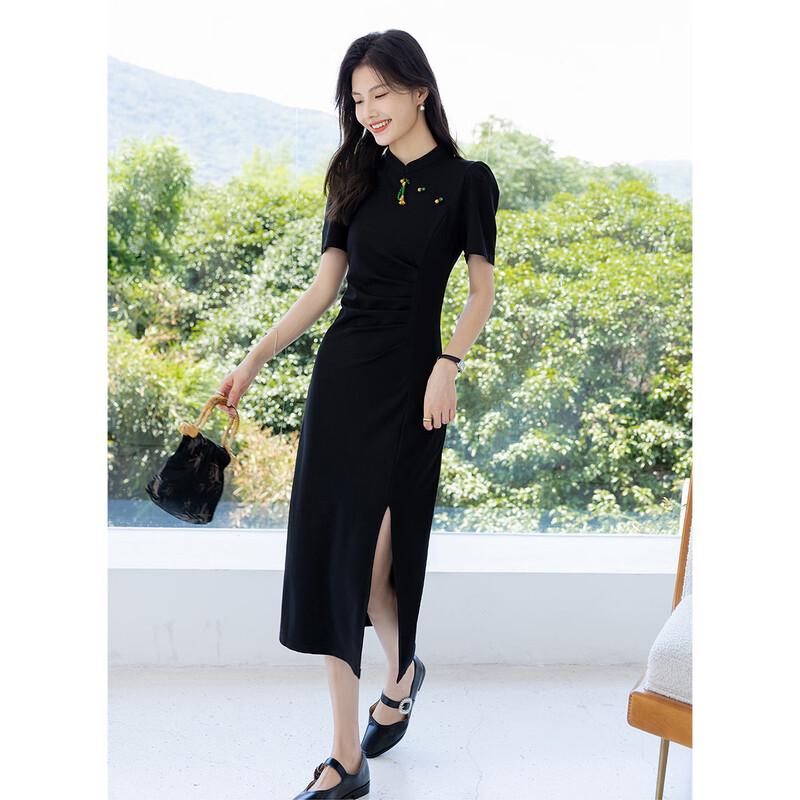 Mokana Women's Casual Mid-Length Short-Sleeved Dress