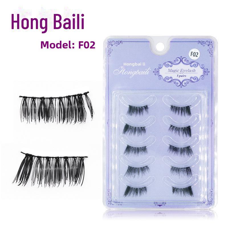 Hong Baili Oblique Flying Fox Series Natural Dense Eyelash Extensions