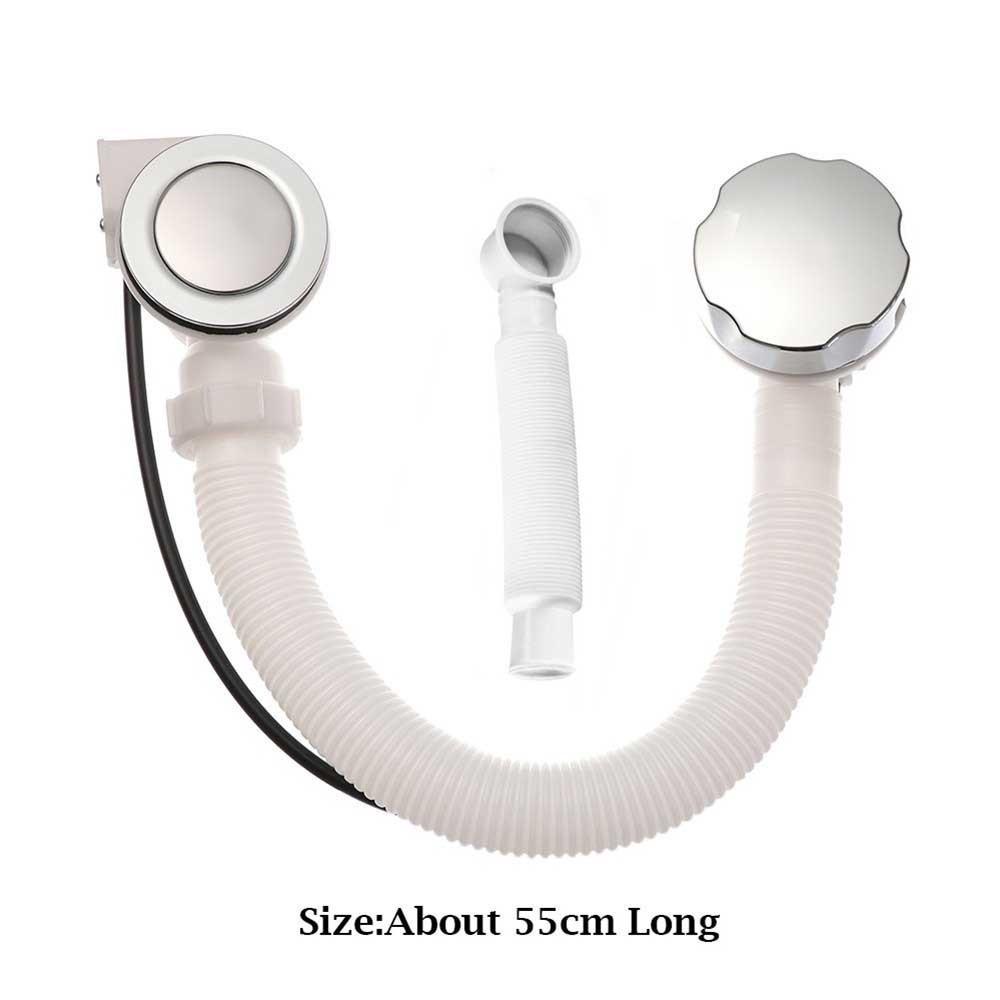 

Слив для ванны отходы 55 см длиной и сливная труба для ванны