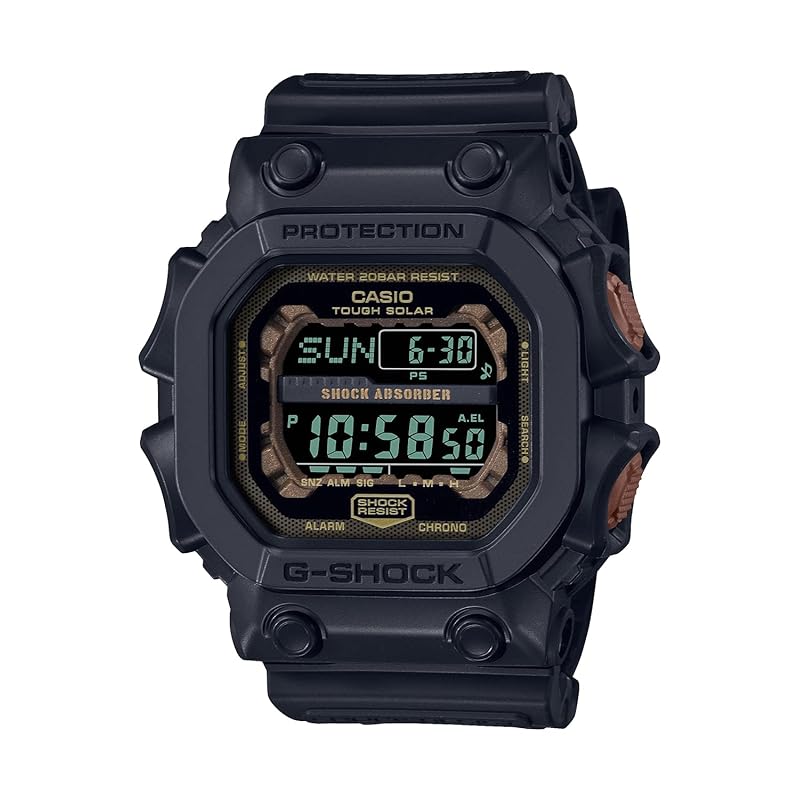 

[Casio] watch G-Shock tough solar TEAL AND BROWN COLOR SERIES GX-56RC-1JF men s black