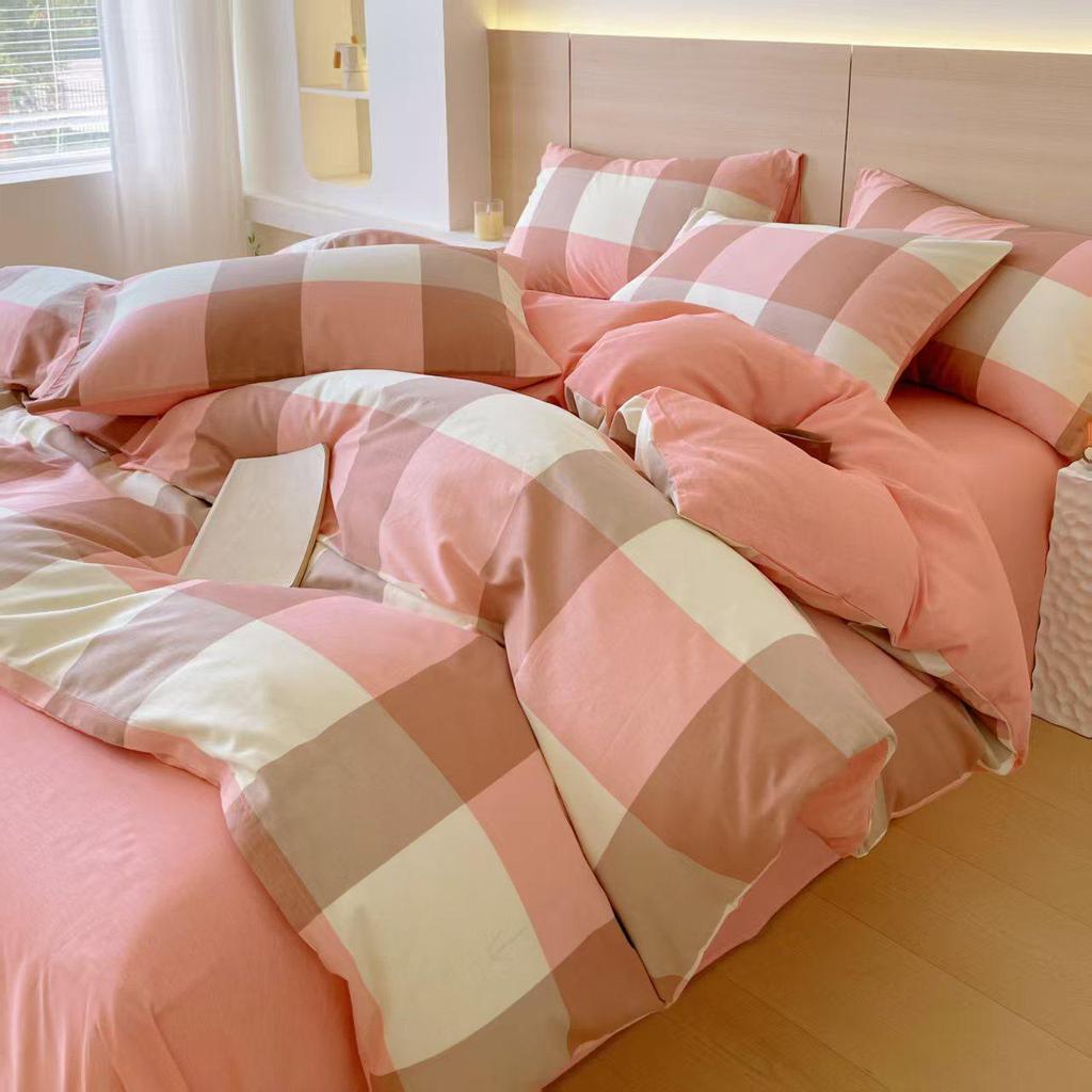 Pure Cotton Bedding Sets: Duvet Covers, Enclosed Fitted Sheets, Bed Sheets, Bed Covers - Sterile & Healthy Options In 2, 3, or 4 Piece Sets.