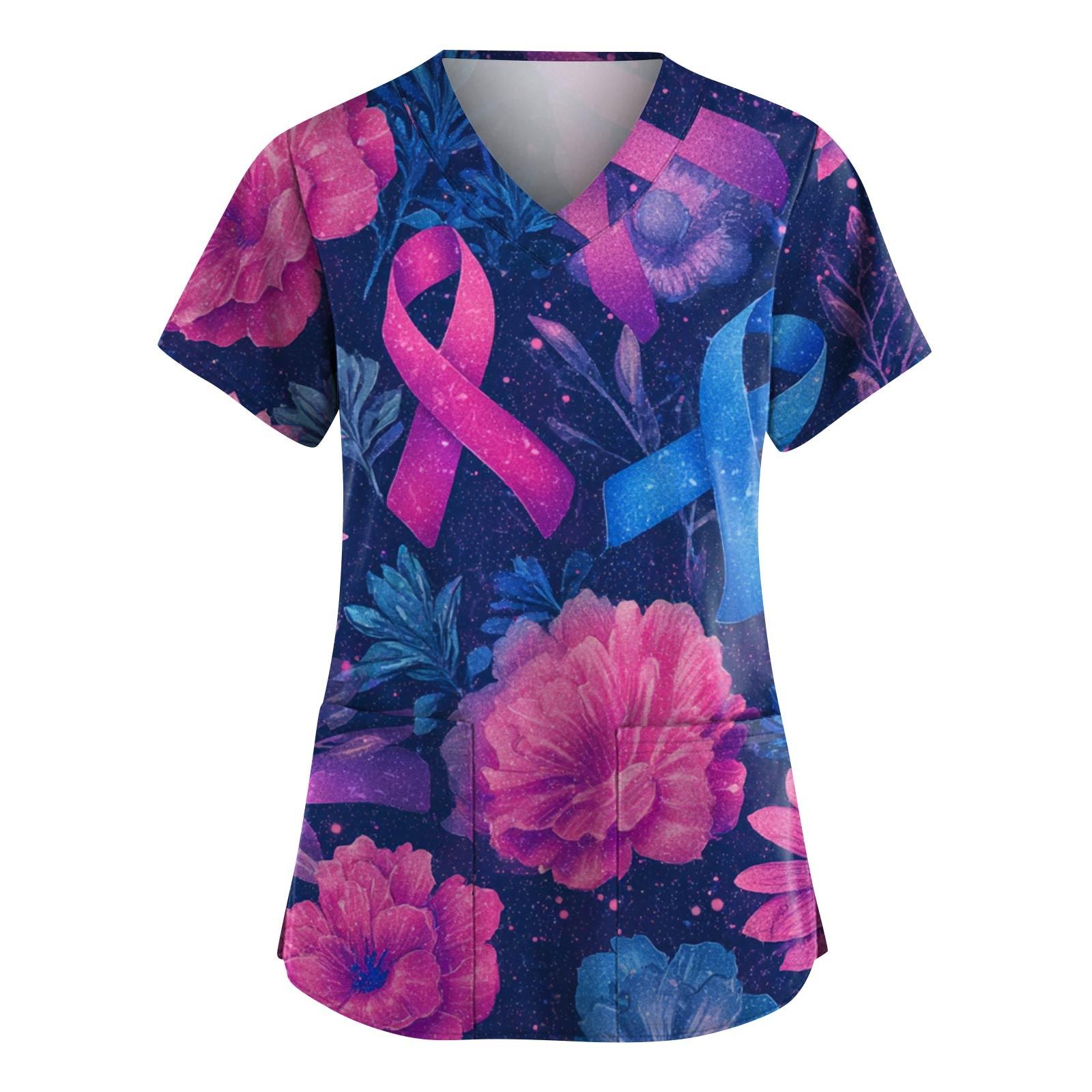 

Жіночі модні комбінезони з V-подібним вирізом та коротким рукавом, з кишенями, з принтованими топами, одяг XXXXXL Темно-синій