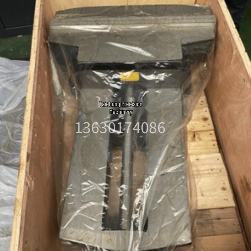 BadaLi 16" Heavy-Duty Milling Machine Vise with Large 400mm Opening and Angle Locking Flat Jaw