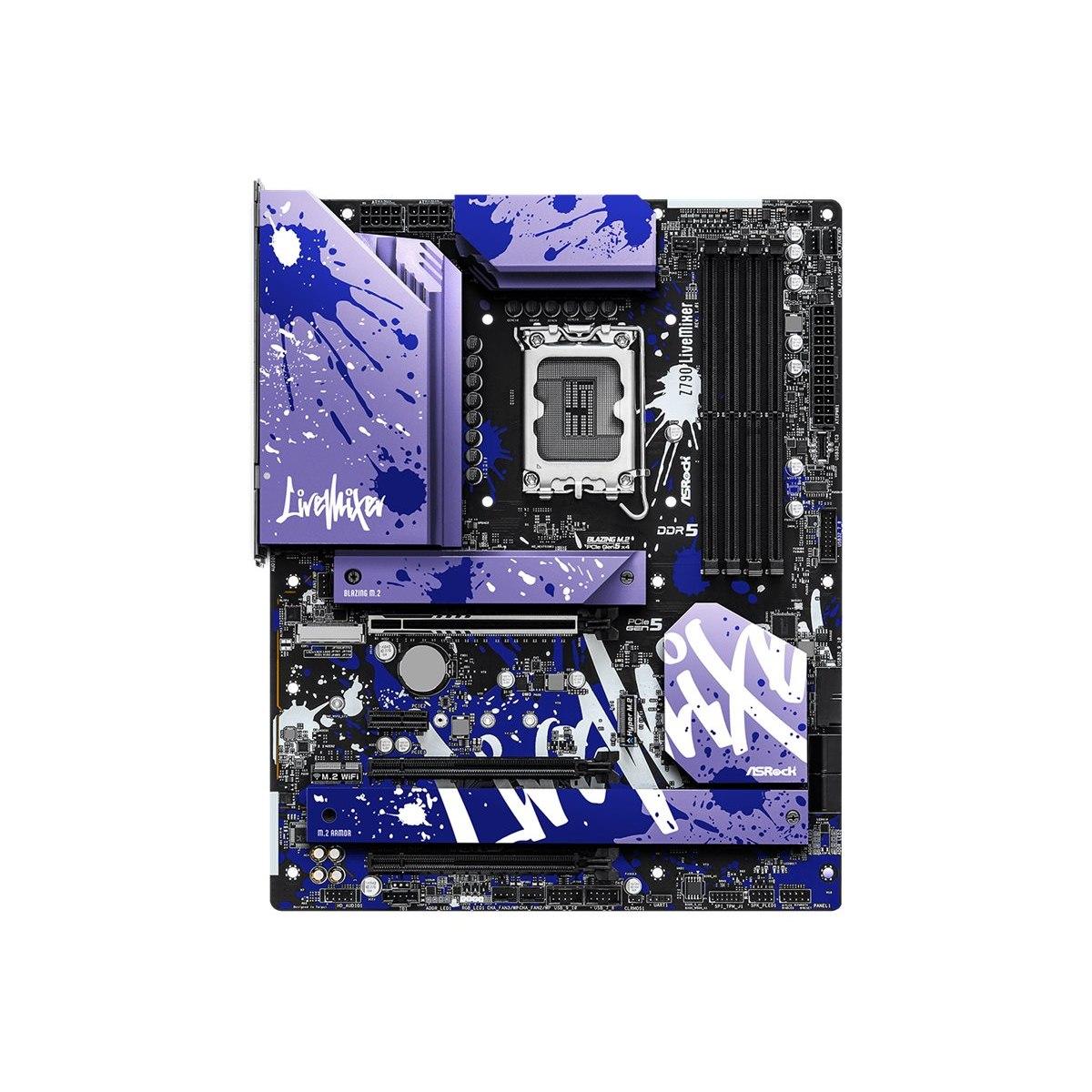 Asrock Z790 Livemixer Atx Mainboard Intel Xe/Hdmi/Dp 90-Mxbk10-A0uayz - Bild 5