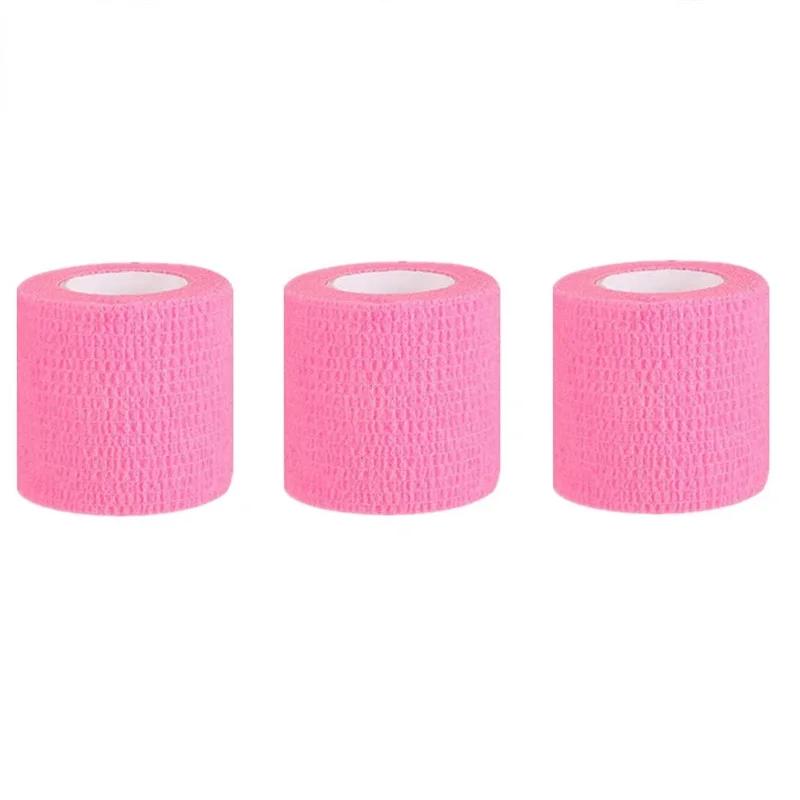 

3Pcs Bandage Waterproof Medical Therapy Self Adhesive Sports Muscle Tape Finger Joints Wrap First Aid Kit Pet Elastic Bandage