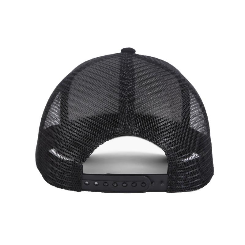 Unisex Suede 5-Panel Structured Baseball Cap With Mesh Back Breathable Sun Hat Outdoor Sports Casual Wear