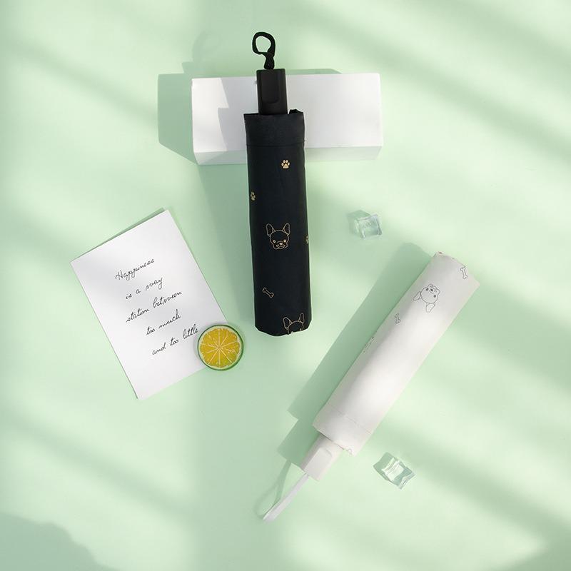 Sun umbrella sun protection cute cartoon rain and shine umbrella female automatic folding umbrella student parasol male cartoon