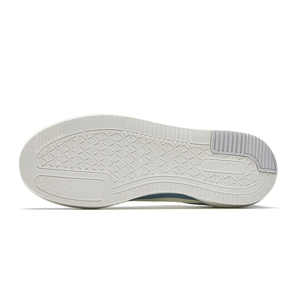 Anta Synthetic Leather, Textile Breathable Support Breathable Support Low Top Life Skateboard Shoes Men's 112628024-3