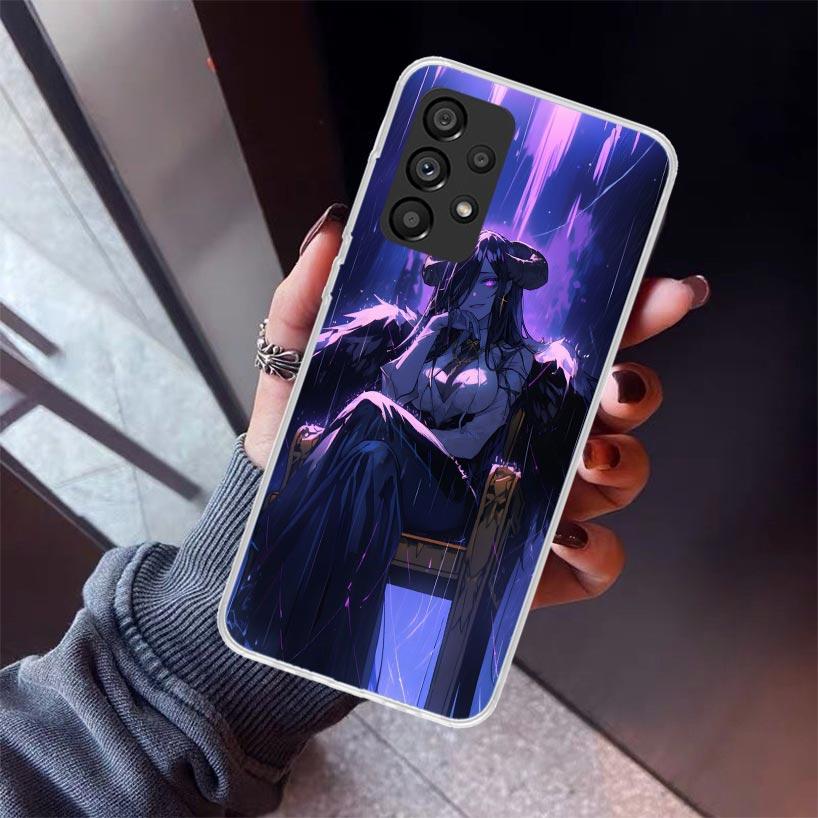 

Albedo Overlord Anime Phone Case For Samsung Galaxy A17 A57 A37 A16 A26 A36 A56 A15 A25 A35 A55 A14 A13 A54 A53 A34 A24 A33 A23 Samsung A24