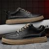 Fashion Handmade Leather Men's Casual Shoes Outdoor Walking Oxford Shoes Classic Antiskid Male Formal Dress Footwear Business Sneakers