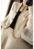 High-End Wool Cashmere Cardigan: Elegant Plus-Size Knitwear for Autumn/Winter