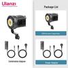Ulanzi VL120Bi/C 120W Dual-Color Full Spectrum V-Mount Light for Live Beauty Photography
