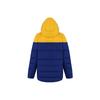 Nike Cotton Hooded Jacket Sports Casual Kids Jackets Blue Yellow 3Z2B7FEXT-WAR